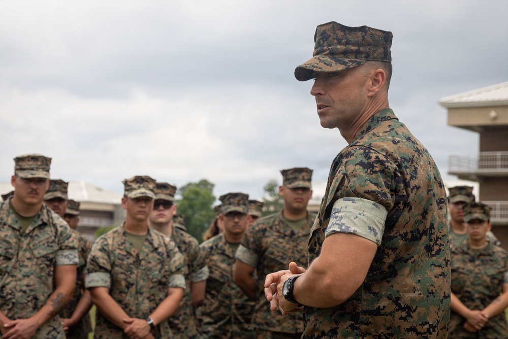Headquarters Company Change of Command Ceremony