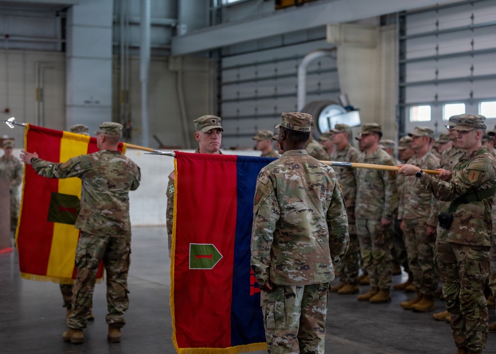 Division Artillery Brigade Color Casing Ceremony