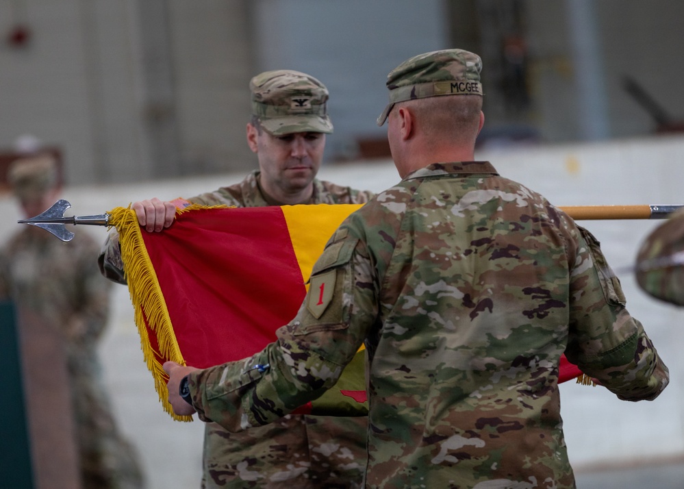 Division Artillery Brigade Color Casing Ceremony