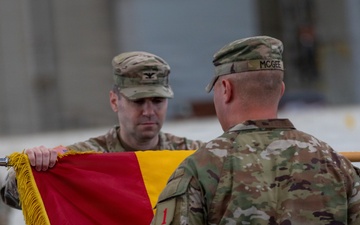 Division Artillery Brigade Color Casing Ceremony