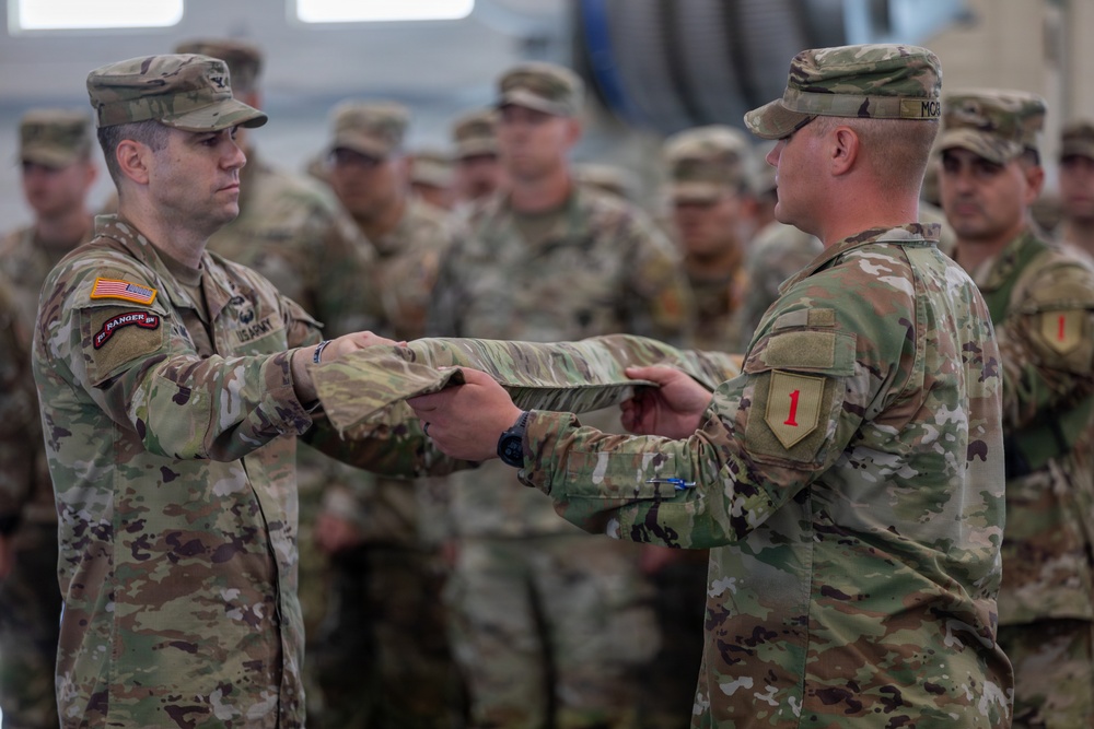 Division Artillery Color Casing Ceremony
