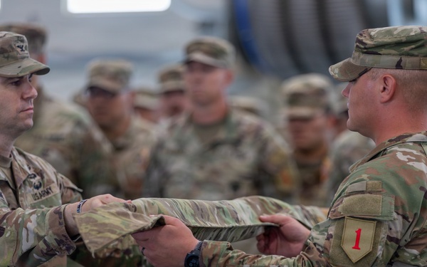 Division Artillery Color Casing Ceremony