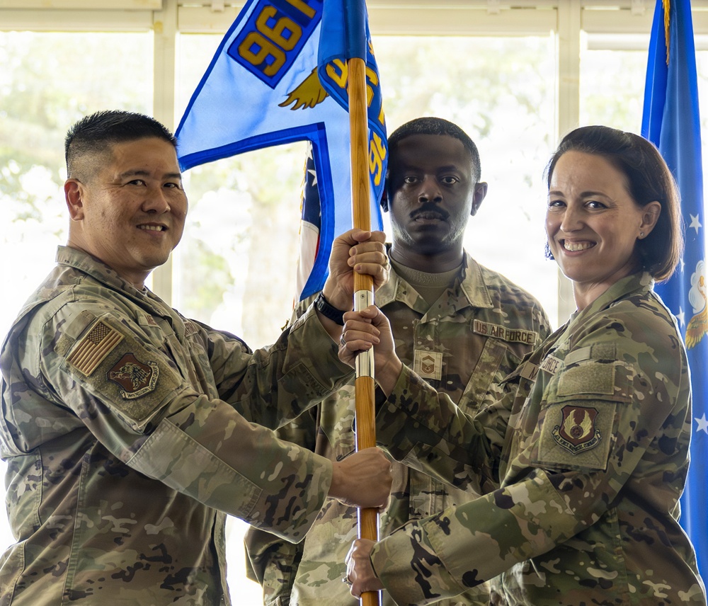 96th Force Support Squadron Change of Command Ceremony