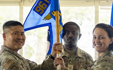 96th Force Support Squadron Change of Command Ceremony