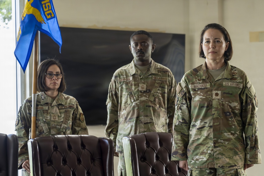 96th Force Support Squadron Change of Command Ceremony