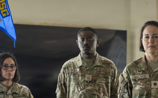 96th Force Support Squadron Change of Command Ceremony