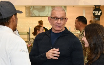 Chef Robert Irvine visits Stack House Bistro