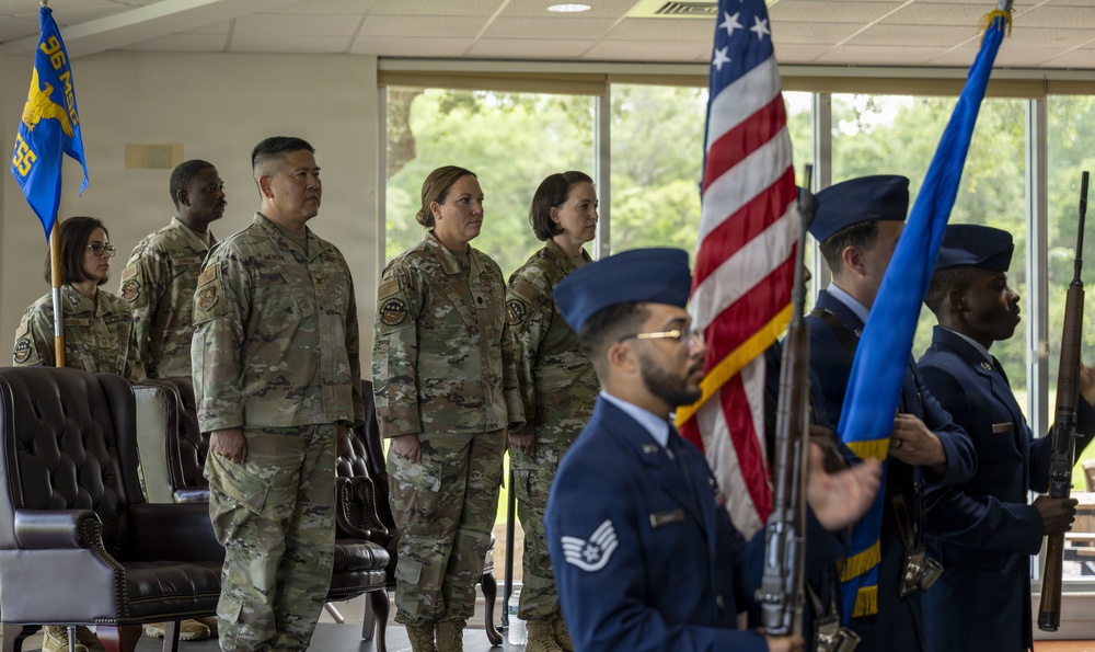 96th Force Support Squadron Change of Command Ceremony