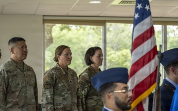 96th Force Support Squadron Change of Command Ceremony