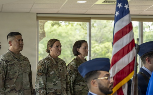 96th Force Support Squadron Change of Command Ceremony