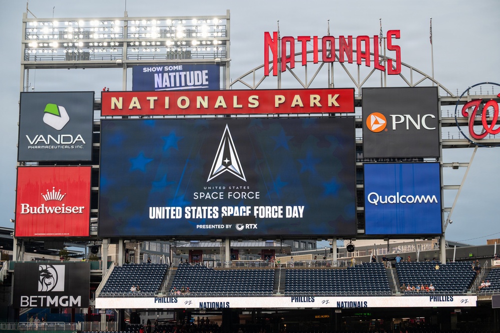 Space Force Day at Nationals Park 2026