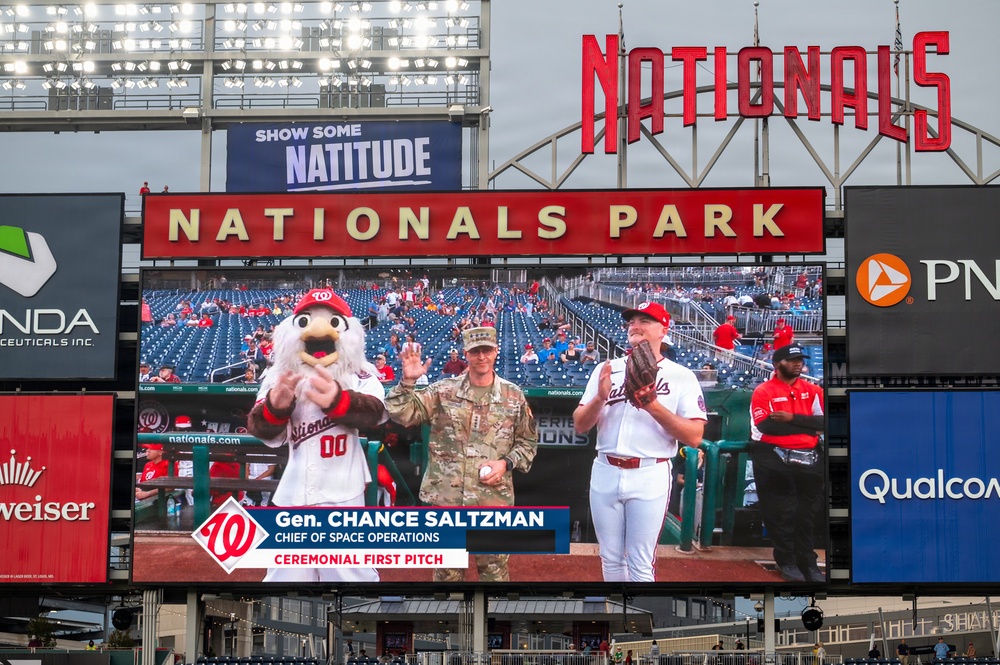 Space Force Day at Nationals Park 2026