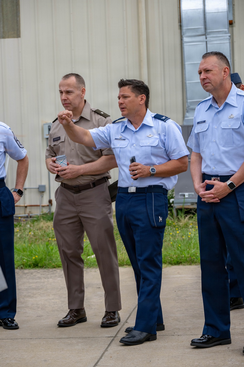 Czech Republic Air Force Leaders Visit Ebbing ANGB