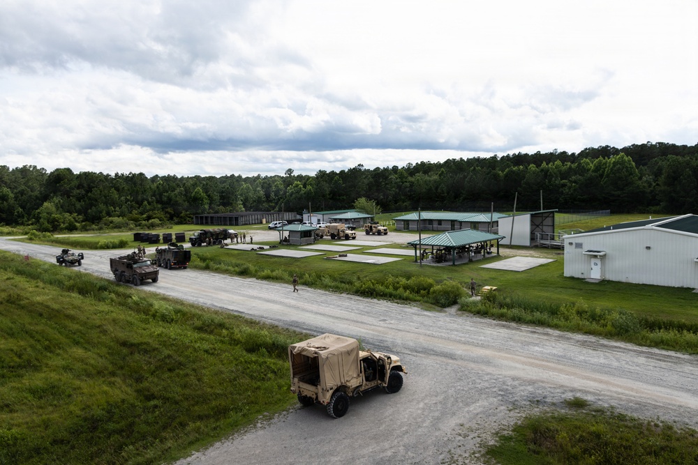 Fleet Exercise 250 | French Marines and  U.S. Marines conduct Heavy Machine Gun Range