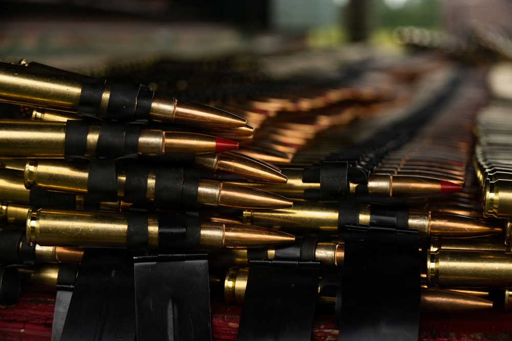 Fleet Exercise 250 | French Marines and U.S. Marines conduct Heavy Machine Gun Range