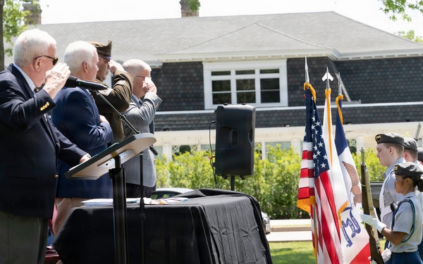 Future service members are recognized at an Our Community Salutes event at Rock Island