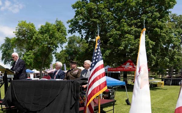 Future service members are recognized at an Our Community Salutes event at Rock Island