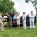 Future service members are recognized at an Our Community Salutes event at Rock Island