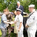 Future service members are recognized at an Our Community Salutes event at Rock Island