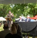 Future service members are recognized at an Our Community Salutes event at Rock Island