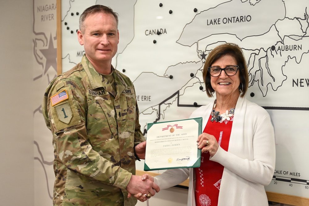 Buffalo District Celebrates Retirement of Executive Officer Faith Durden