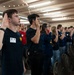 Future Sailors are recognized during an Our Community Salutes event
