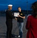 Future Sailors are recognized during an Our Community Salutes event