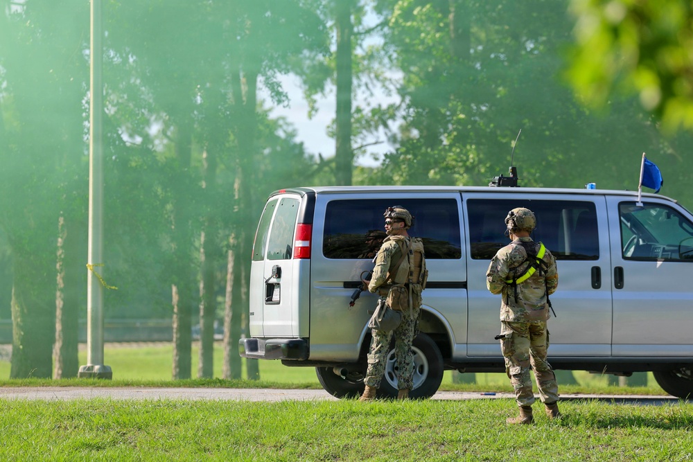 MCSFBn Kings Bay Conducts Joint-Service Security Exercise