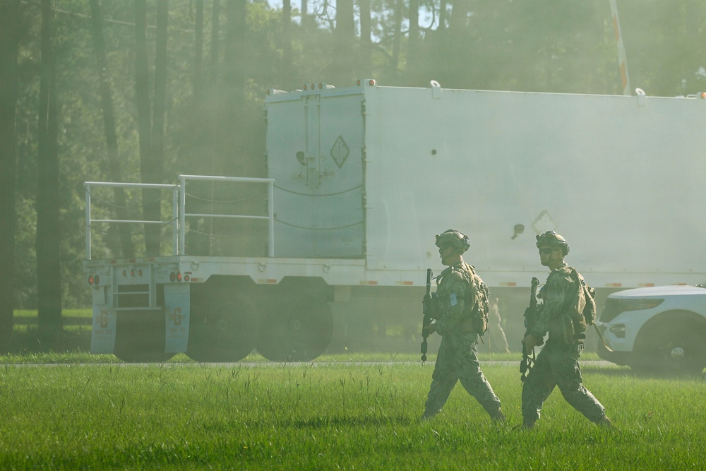 MCSFBn Kings Bay Conducts Joint-Service Security Exercise