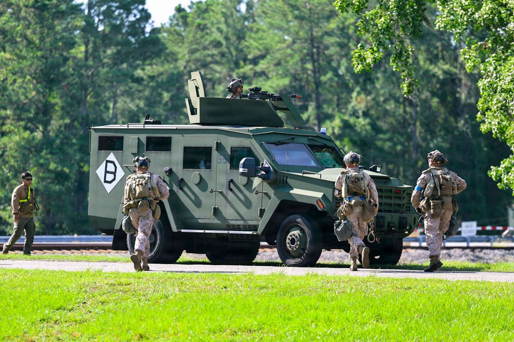 MCSFBn Kings Bay Conducts Joint-Service Security Exercise