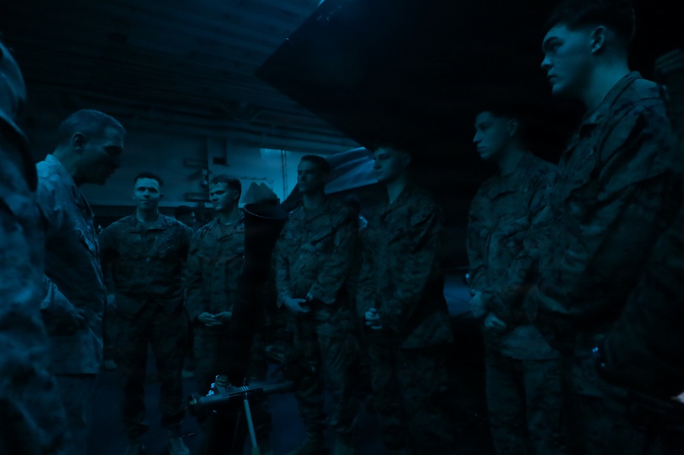 31st MEU | MARCENT CG Visits USS Tripoli
