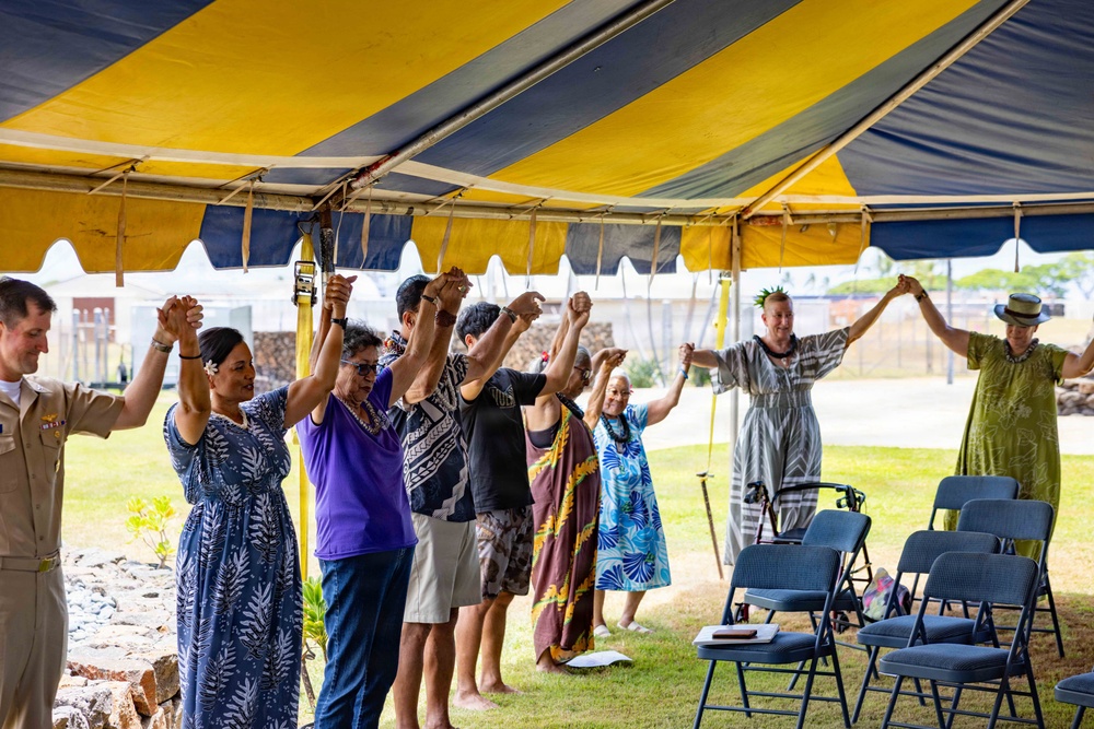 PMRF Hosts Summer Solstice Ceremony Honoring Lineal Descendants of Na 'Ohana Papa 'O Mānā