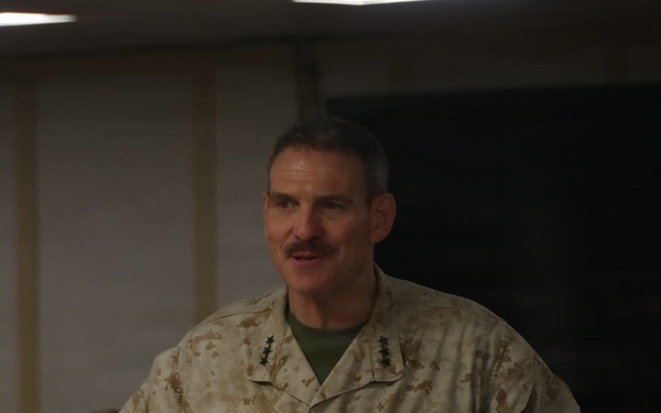 31st MEU | MARCENT CG Visits USS Tripoli
