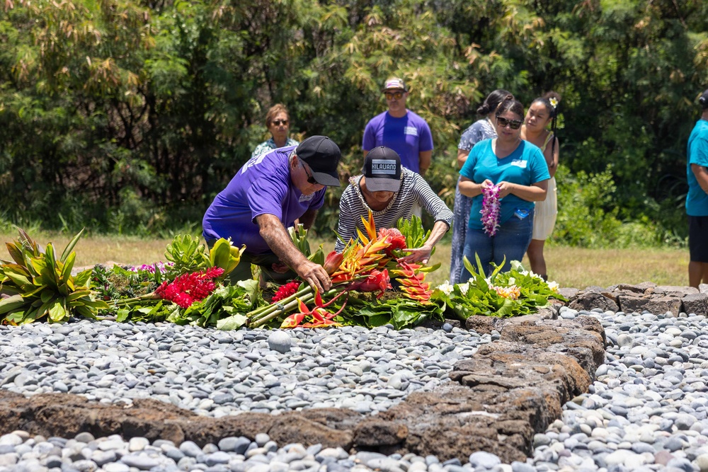 PMRF Hosts Summer Solstice Ceremony Honoring Lineal Descendants of Na 'Ohana Papa 'O Mānā