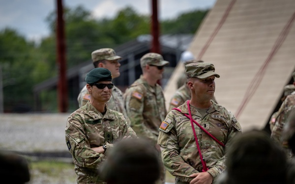 Deputy Commanding General of Maneuver visits Cadet Summer Training
