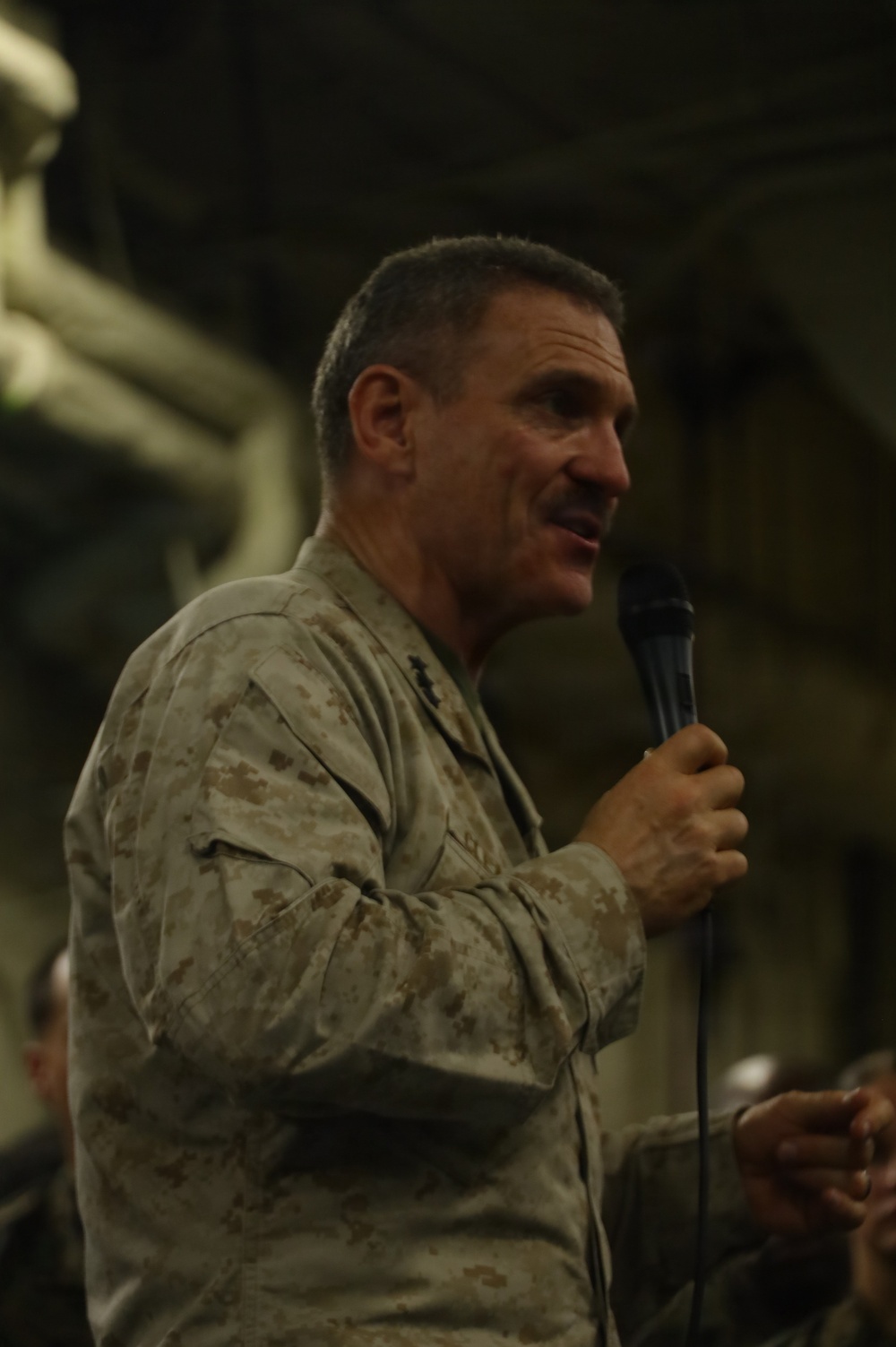 31st MEU | MARCENT CG Visits USS Tripoli