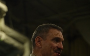 31st MEU | MARCENT CG Visits USS Tripoli
