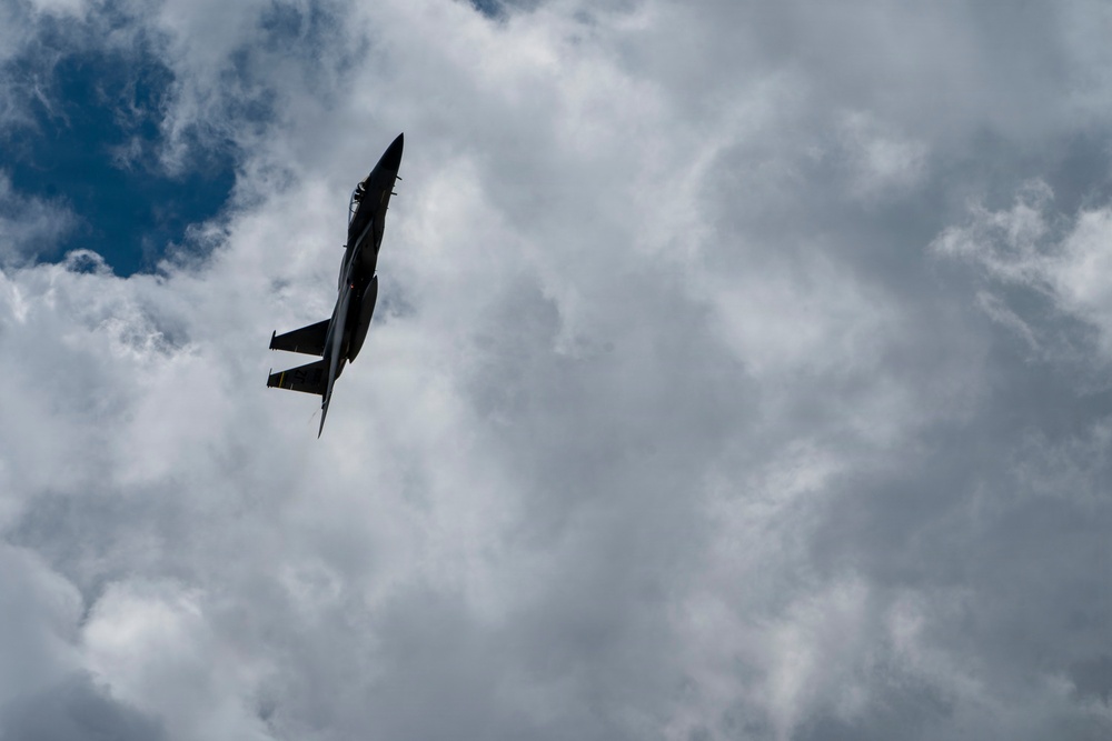 F-15 Eagle fly by