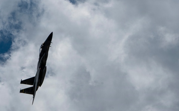 F-15 Eagle fly by