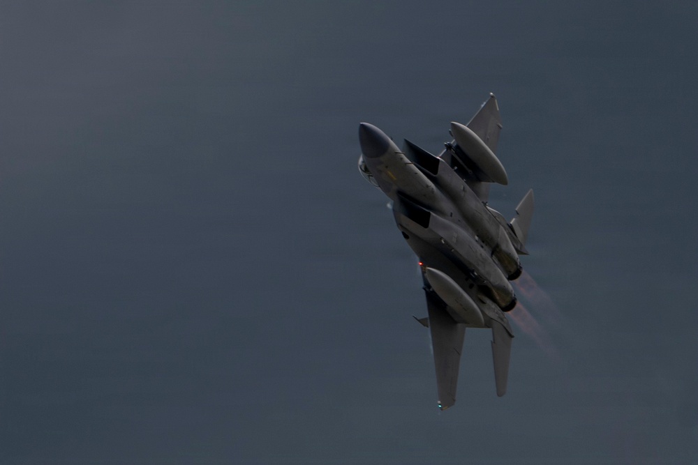 F-15 Eagle fly by