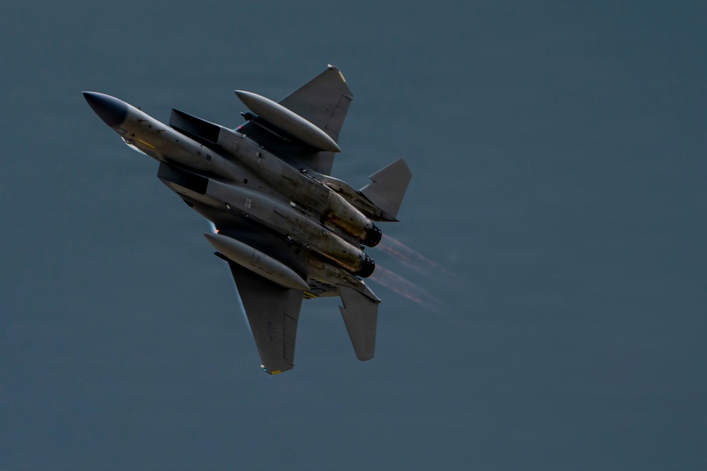 F-15 Eagle fly by