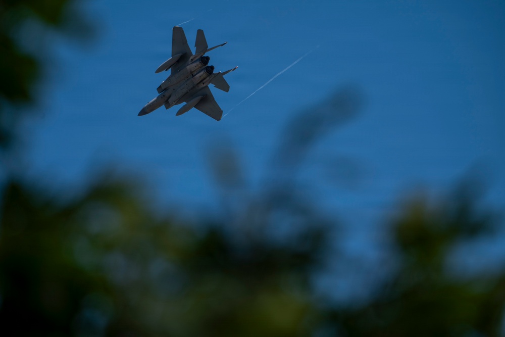 F-15 Eagle fly by