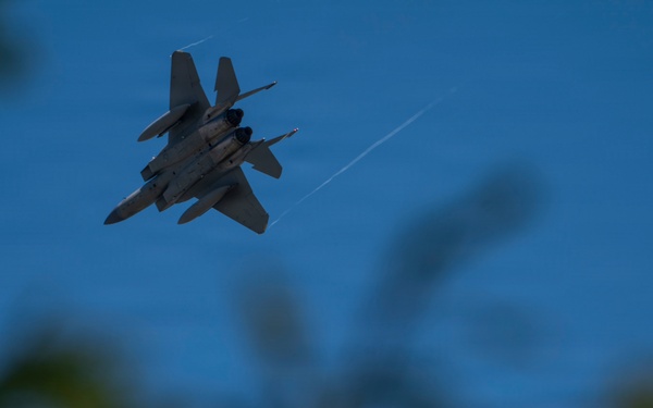 F-15 Eagle fly by