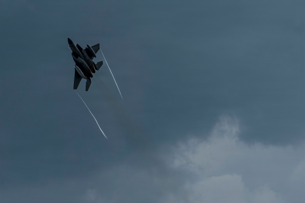 F-15 Eagle fly by