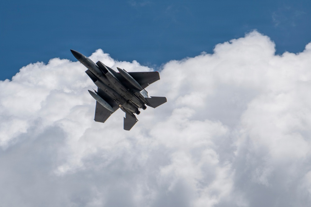 F-15 Eagle fly by