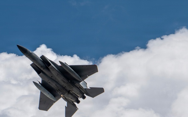 F-15 Eagle fly by