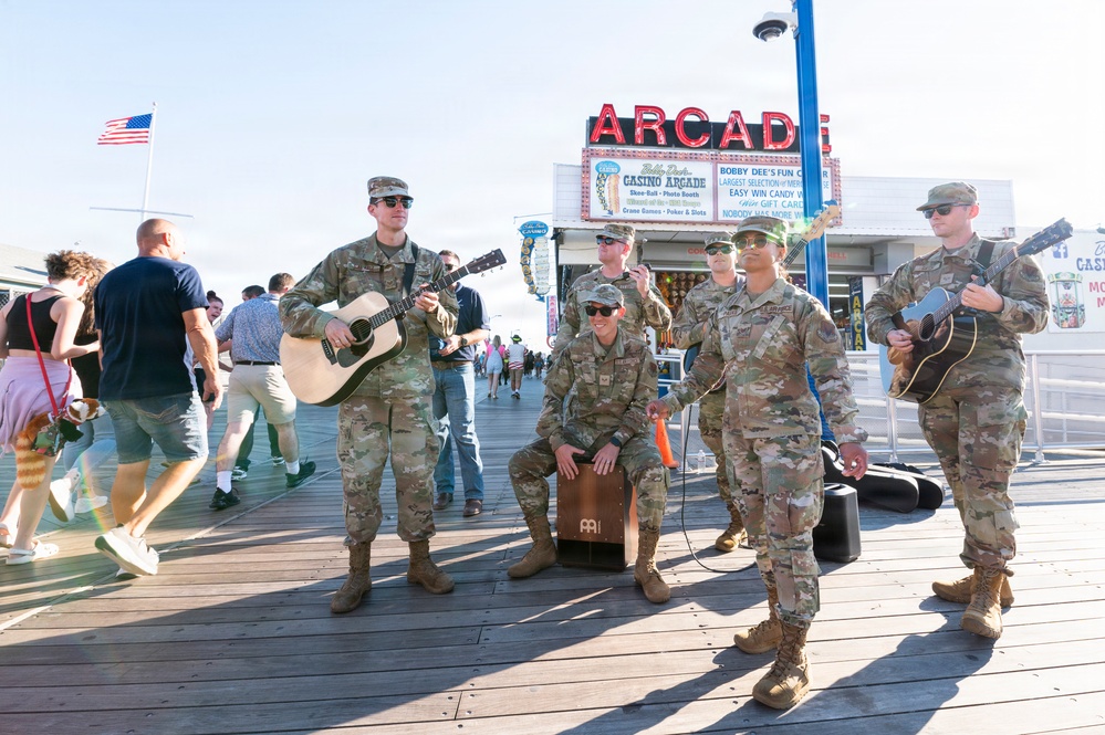 Air Force demonstrates the power of music at Barefoot Country Music Fest