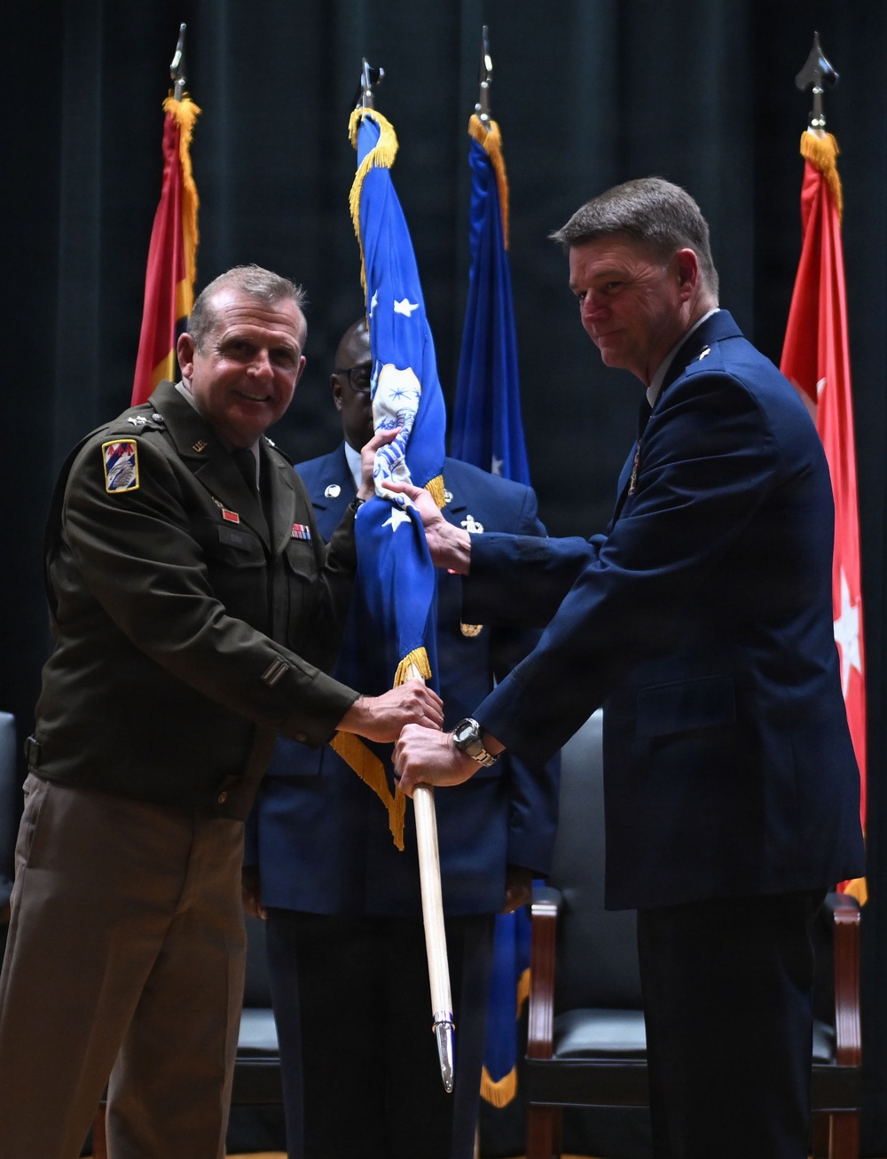 Mississippi Air National Guard Change of Command Ceremony