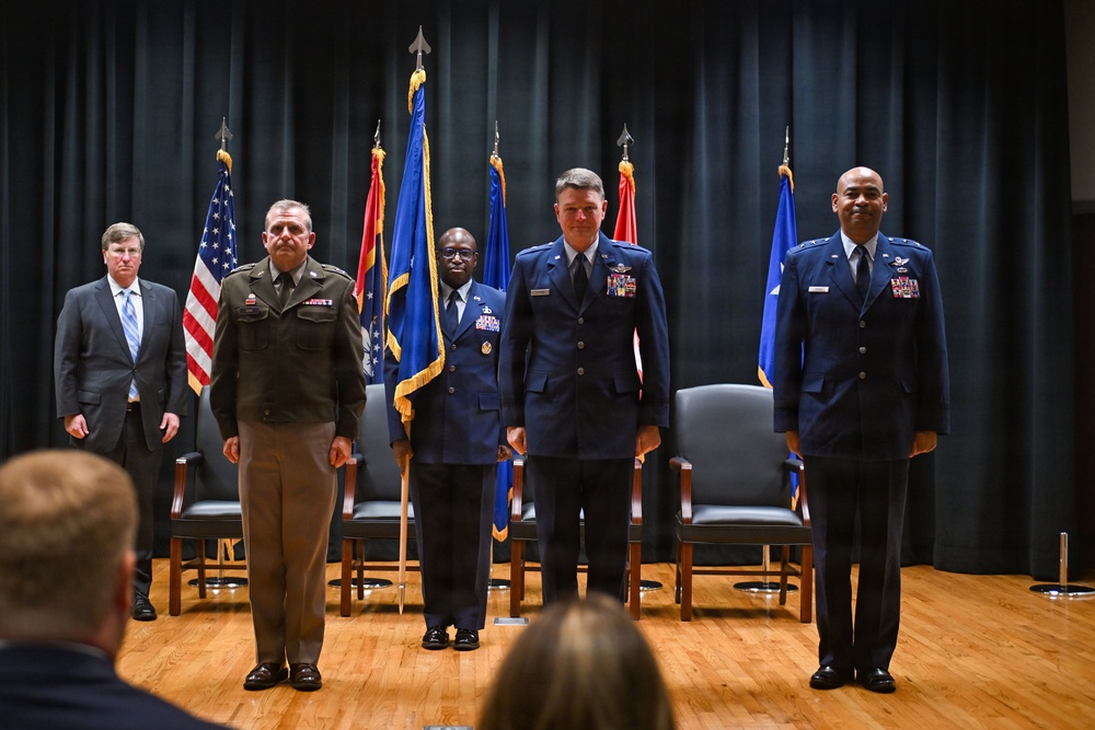 Mississippi Air National Guard Change of Command Ceremony