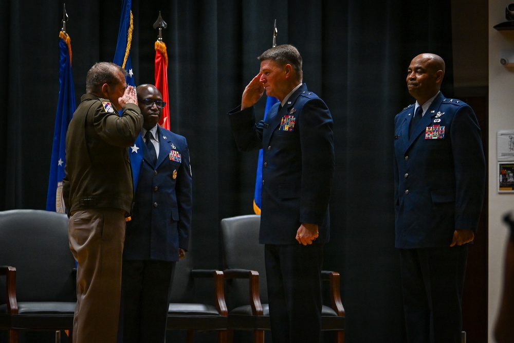 Mississippi Air National Guard Change of Command Ceremony